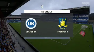 Odense BK vs Brøndby IF | Club Friendlies (31/08/2020) | Fifa 20