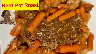 Slow Cooker Pot Roast Recipe / Beef Pot Roast Easy