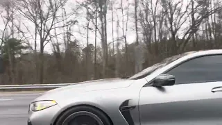 SHELBY GT500 vs BMW M8 competition (70 roll)