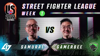 Samurai (Luke) vs. GamerBee (Luke) - FT2 - Street Fighter League Pro-US 2022 Week 1