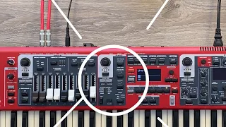 Nord Stage 3 - Piano Section Demo and Overview