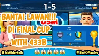BEST OFFENSIVE 433B | JUARA CUP DENGAN MEMBANTAI LAWAN DI FINAL | #onlinesoccermanager #bantai