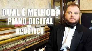 Piano Digital x Piano Acústico - Qual é Melhor?