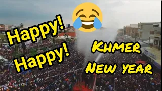 Happy Khmer New year 2018 in Banteay Meanchey province, Cambodia -Khmer dance