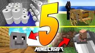 5 PERFEKCYJNIE PORĄBANYCH MODÓW W HISTORII MINECRAFT!