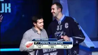 2012 NHL All Star Player Fantasy Draft: Team Chara Drafts Pavel Datsyuk - TSN