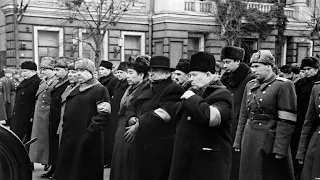 Смерть Сталина. Похороны вождя, 1953 год. Документальные кадры.