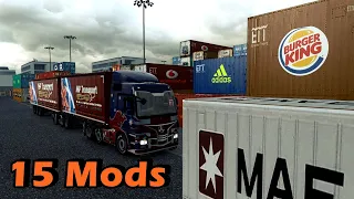 ETS 2 | i installed 15 mods +reshade And This is The Result