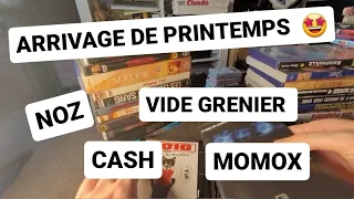 ARRIVAGE DE PRINTEMPS ! BLURAY DVD CDS FIGURINES / NOZ CASH BROCANTES MOMOX