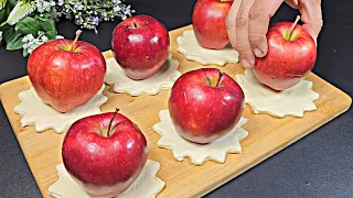 Super Tasty Dessert, in Just 5 Minutes! More Apples Than Dough