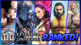 The DC Extended Universe RANKED!