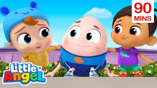 Humpty Dumpty at the Park | Fun Sing Along Songs by @LittleAngel Playtime