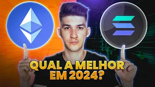 Ethereum vs Solana: SOL ou ETH em 2024?! Qual é A Melhor Criptomoeda?