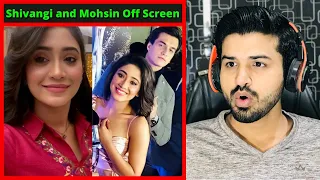 Reacting to Shivangi Joshi & Mohsin Khan Off Screen Masti On set | Kartik Naira | Shivin | YRKKH