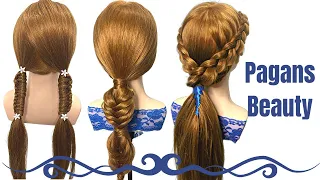 ❤️ Easy Elegant Classy Braided Hairstyles | Braided Updo l Pagans Beauty