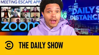 Zoom Plugin Simulates Baby Cries To Help Users Get Out Of Calls | The Daily Show With Trevor Noah