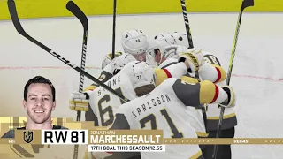 NHL 20 Season mode: Vegas Golden Knights vs San Jose Sharks - (Xbox One HD) [1080p60FPS]