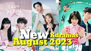 Top Upcoming Korean Dramas August 2023