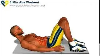 8 Min Abs Workout - level 1.avi