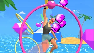 MAX LEVEL in Hula Hoop Race (Levels 7-8)