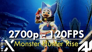 🎮 Moster Hunter Rise Xbox Series X [FPS + Resolution][120FPS]