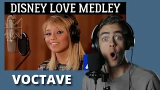 Voctave Reaction | "Disney Love Medley" | INSANITY!!!!