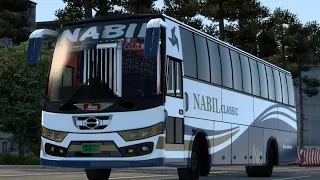 ETS2 BD BUS | Rangpur to Dhaka | Nabil Hino Ak 1J | Bus Pro BD Map v9.1.5