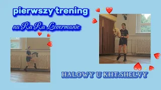 | trening halowy u @kht.shelvy| pierwszy trening na Lovermanie |