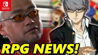 BIG Nintendo Switch & RPG News! Hideki Kamiya LEAVES PG, Persona Gets PHYSICAL + HUGE 3DS Remaster!