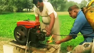 Old Diesel Engine | Tubewell System | Peetar | Agriculture In Pakistan