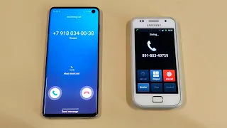 Samsung Galaxy S1 + S10 Incoming call & Outgoing call at the Same Time