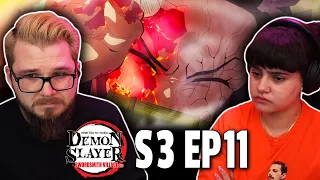 DEMON SLAYER S3 Ep 11 Couple REACTION | NEZUKO! 😭😲