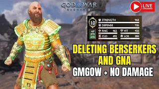 Deleting GNA AND BERSERKERS (Guiding Light Build @ NG PLUS 17) - God Of War Ragnarok