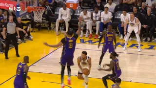 Stephen Curry goes ZONE with 9 STRAIGHT POINTS!