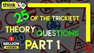 Driving Theory Test 2024: 25 Of The Hardest Theory Questions. How To Pass UK Theory Test Quiz Part 1