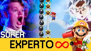 AÚN NO CREO TODO LO QUE ME PASÓ AQUÍ 😮 OMG!!! - SUPER EXPERTO INFINITO - SMM2 - ZetaSSJ