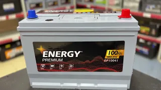 Аккумулятор ENERGY PREMIUM ASIA EP10041 (100 A/H), 880A R+ Обзор технических характеристик