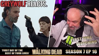 THE WALKING DEAD- Episode 7x16 'The First Day of the Rest of Your Life'  | REACTION/COMMENTARY