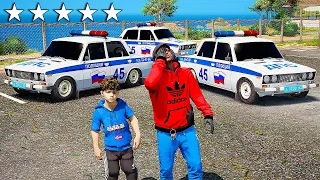 МОЕГО СЫНА ИЩЕТ ПОЛИЦИЯ! ОФФНИК УГНАЛ МАШИНУ  - РЕАЛЬНЫЕ ПАЦАНЫ В GTA 5 -  ⚡ ГАРВИН