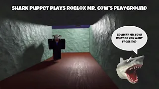 SB Movie: Shark Puppet plays Roblox Mr. Cow’s Playground!