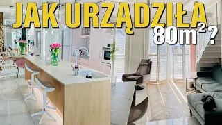 ZREALIZOWAŁA SWOJE MARZENIA W 80 m2 Jak urządzić mieszkanie w bloku KRĘCIMY HOME TOUR LUBLIN