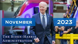 A look back at November 2023 at the Biden-Harris White House.