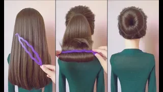 Top 10 amazing hairstyles ♥️ Hairstyles Tutorials ♥️ Easy hairstyles with hair tools Part 4