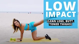 Floor Workout: Lean Legs, Butt, + Toned Thighs // Low Impact // Under 15 Minutes