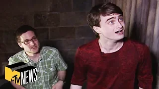 Daniel Radcliffe at the Wizarding World of Harry Potter (2010) | You Had To Be There | MTV News