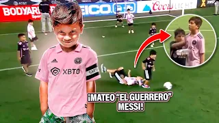 ¡Así es como Mateo “El Guerrero” Messi se ha CONVERTIDO en ÍDOLO de MIAMI! ¡Hasta RETÓ a SU PADRE!😱