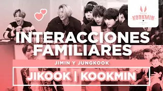 JIKOOK - INTERACCIONES FAMILIARES + LA FAMILIA DE JIMIN Y JUNGKOOK (Cecilia Kookmin)