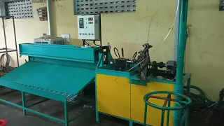 Automatic chainlink machine (Auto cut) test run for new client. 9444305050.