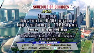 Watch!!! JMCIM Central Live Streaming of WEDNESDAY MIDWEEK SERVICE | SEPTEMBER 20, 2023.