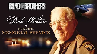 Major Dick Winters Full 2011 Memorial Service - Band of Brothers